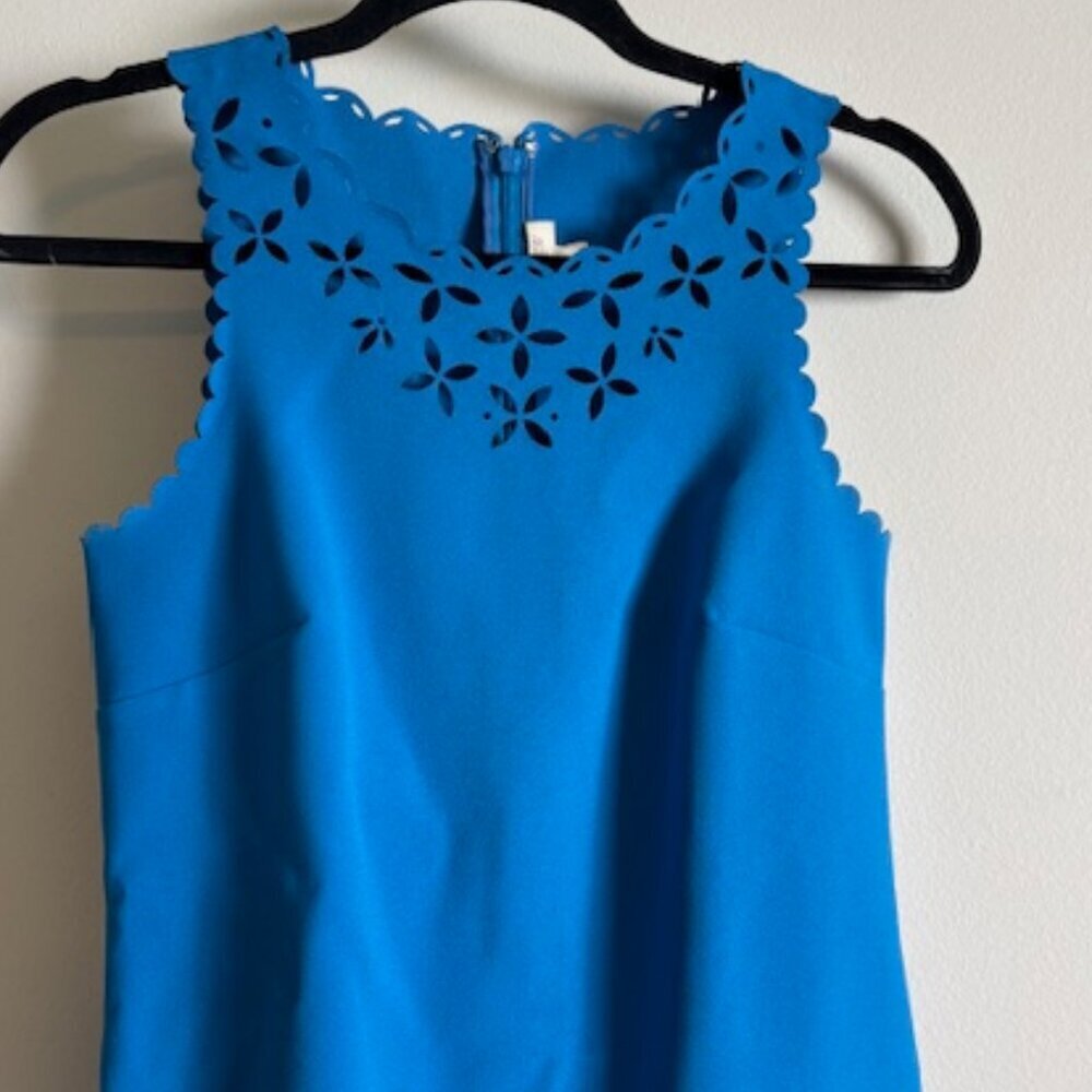 J. Crew scalloped laser cut dress - Picture 4 of 7